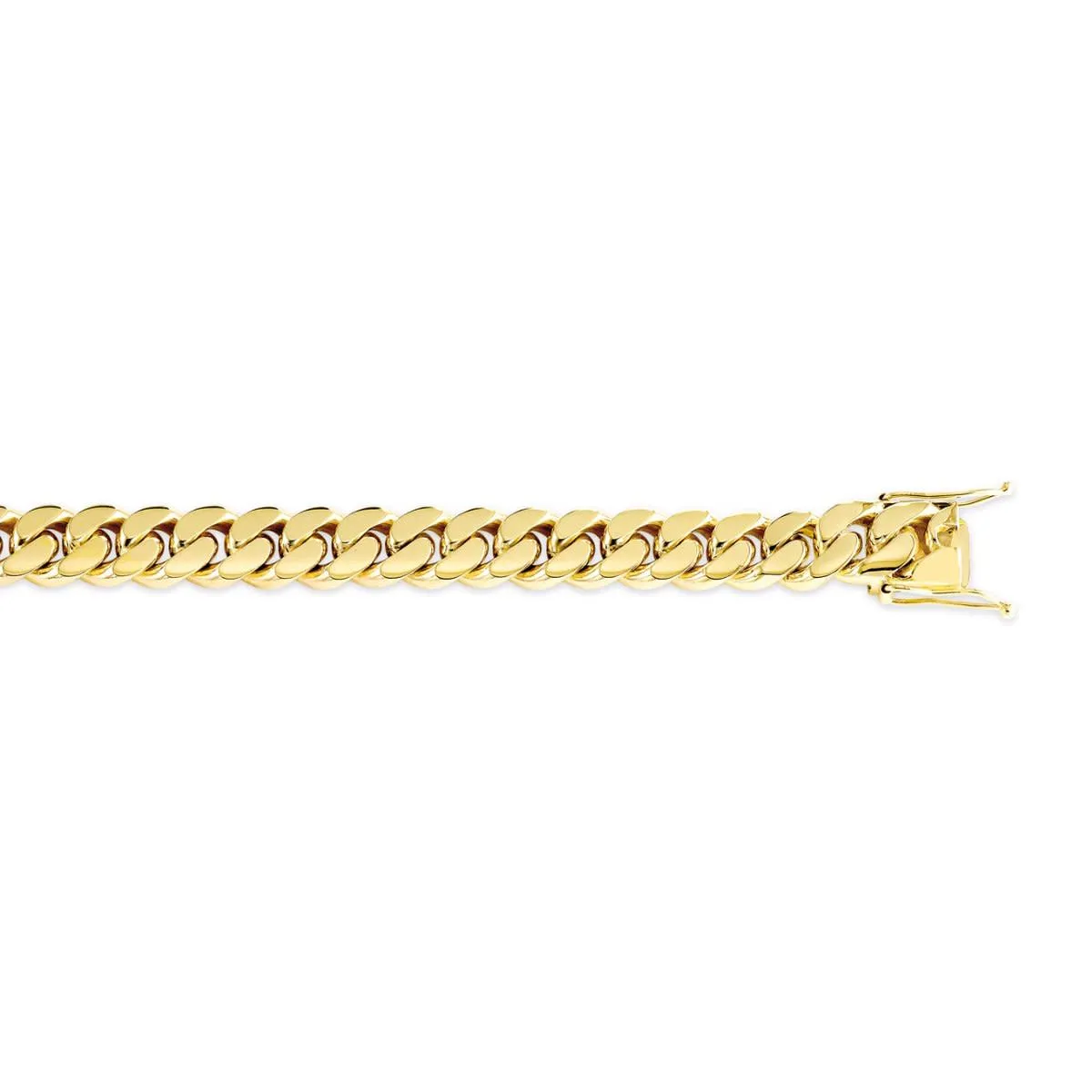 10K Yellow Gold (6.8mm) Miami Cuban Bracelet 8.5"