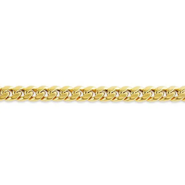 10K Yellow Gold (6.8mm) Miami Cuban Bracelet 8.5"