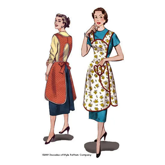 #5005   1950s Protect and Serve Apron