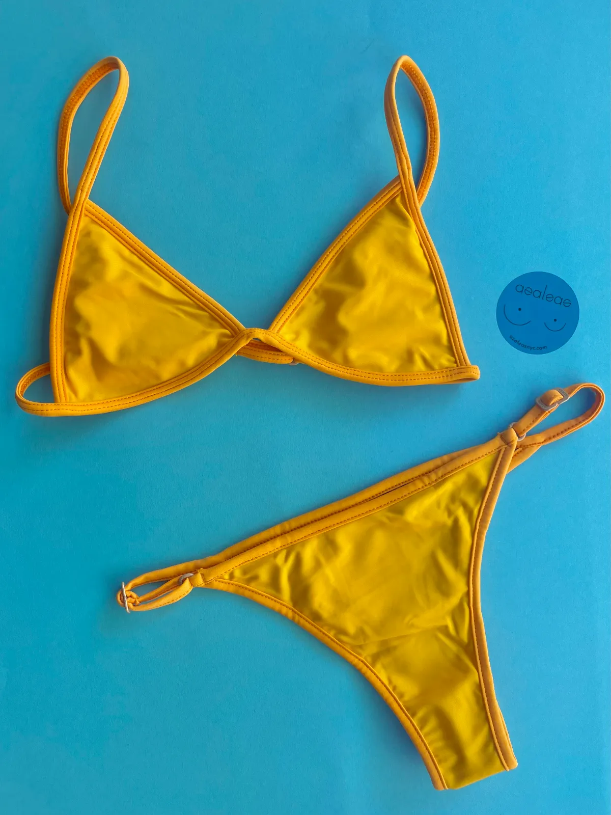Acacia: Relle Adjustable Thong Bikini Bottom - S, Last One!