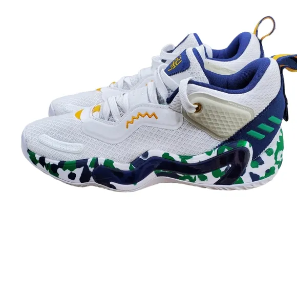 adidas D.O.N. Issue #3 GCA Men's 'Utah Jazz' Sneakers size 8