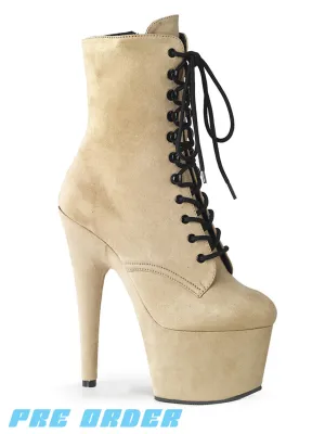 ADORE-1020FS - BEIGE FAUX SUEDE ✰ PRE ORDER ✰