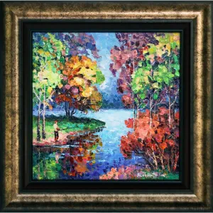 Alexander Antanenka Original "Crisp Day Fishing"