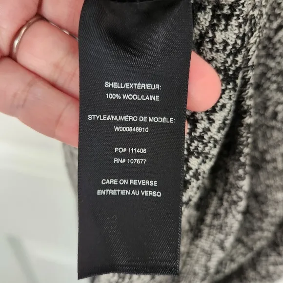 ALICE OLIVIA Wool 'Employed' Skirt Large