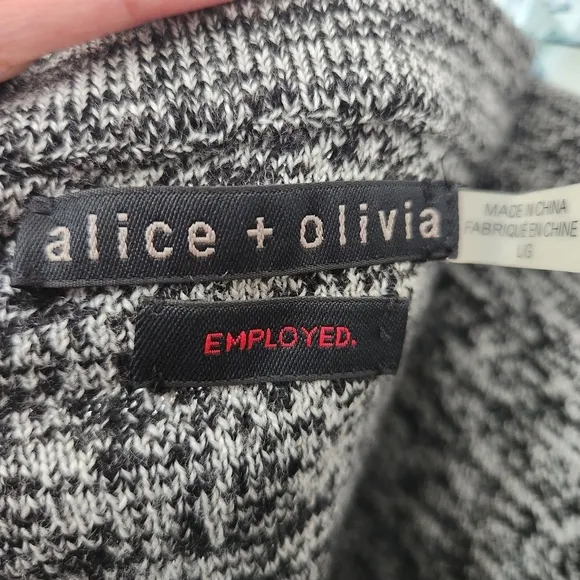 ALICE OLIVIA Wool 'Employed' Skirt Large