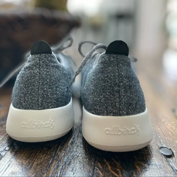ALLBIRDS Men’s Natural Grey (Light Grey Sole) Wool Runners