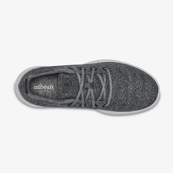 ALLBIRDS Men’s Natural Grey (Light Grey Sole) Wool Runners