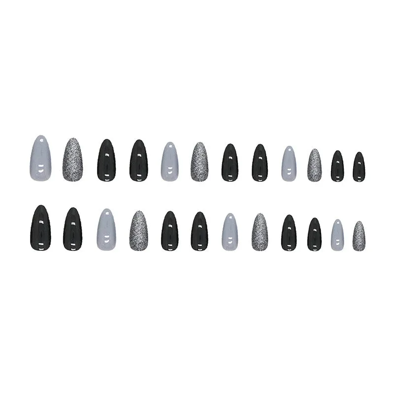 Almond black salt gel