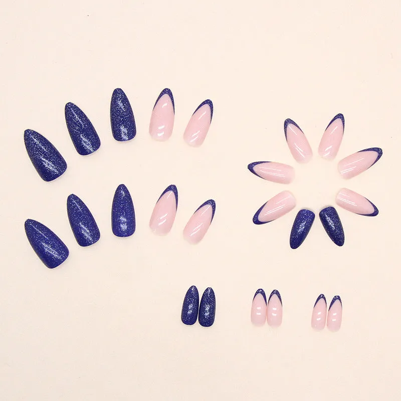 Almond French  royalblue
