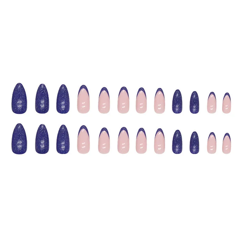 Almond French  royalblue