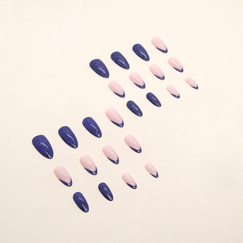 Almond French  royalblue