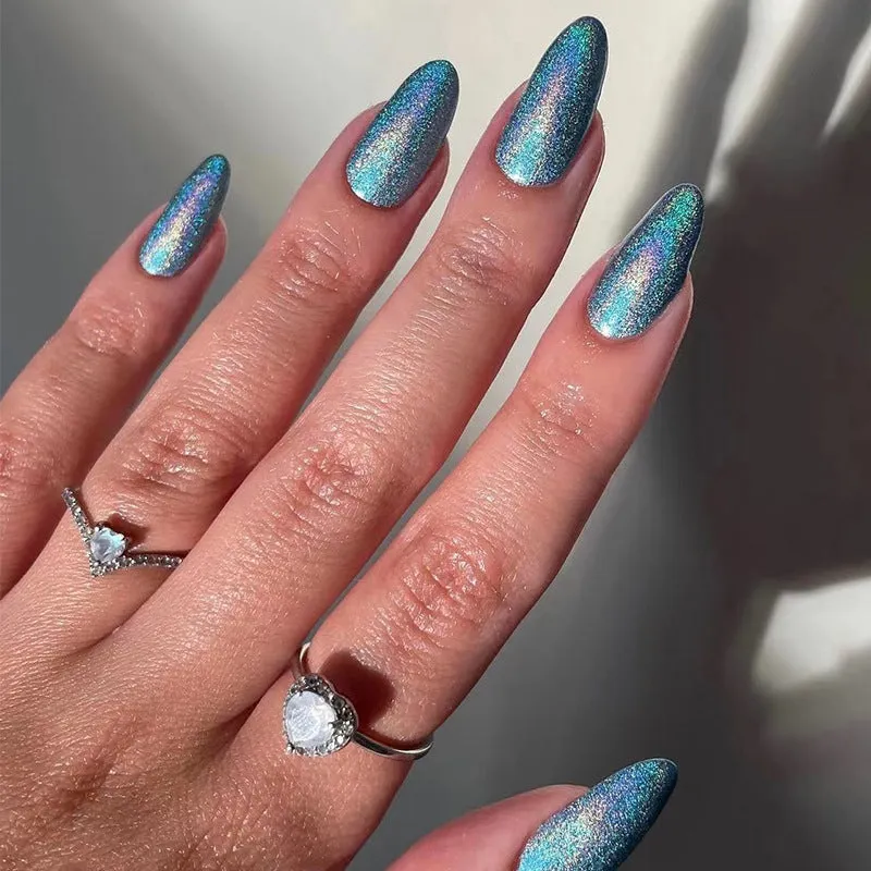 Almond laser lake blue
