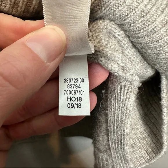 Athleta Perspective Wool Cashmere Blend Crewneck Sweater
