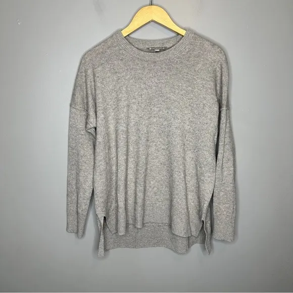 Athleta Perspective Wool Cashmere Blend Crewneck Sweater