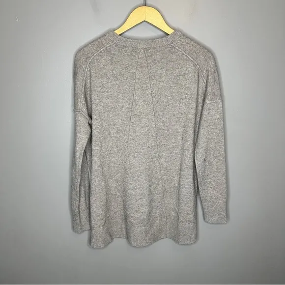 Athleta Perspective Wool Cashmere Blend Crewneck Sweater