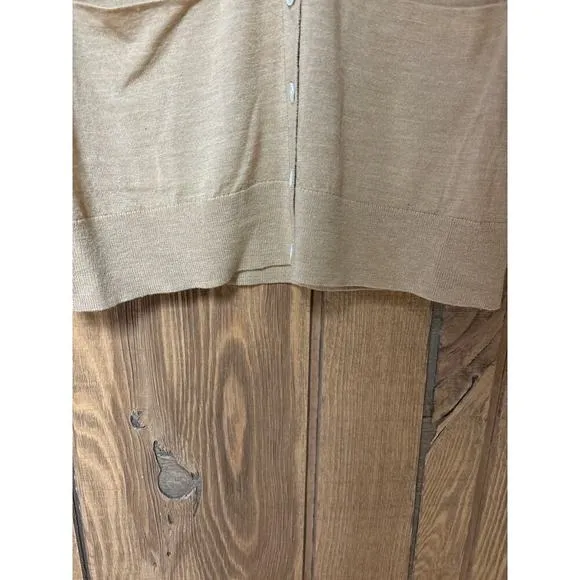 Banana Republic 100% Merino Wool Minimalist 3/4 length Sleeve Boyfriend Cardigan