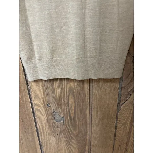 Banana Republic 100% Merino Wool Minimalist 3/4 length Sleeve Boyfriend Cardigan