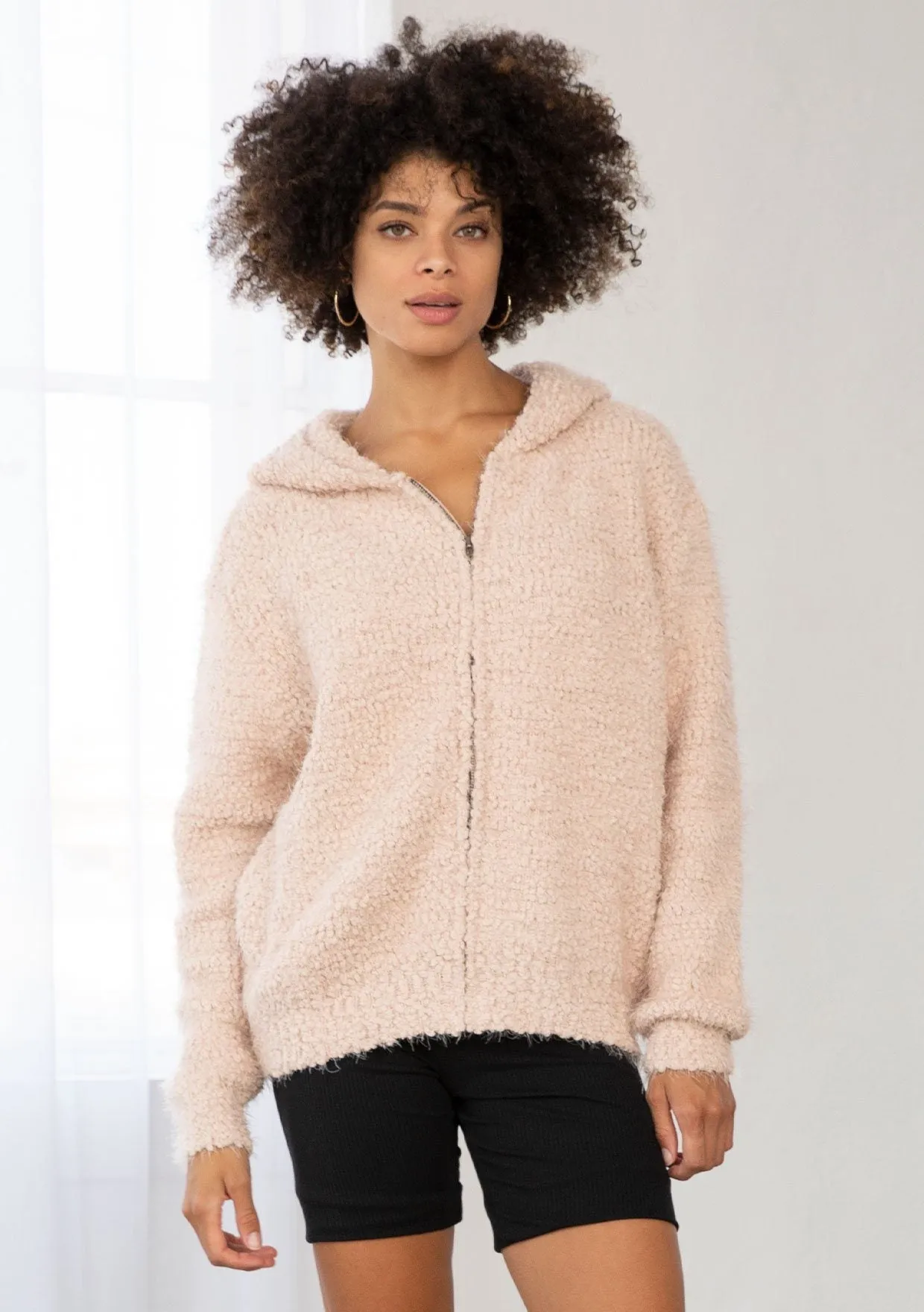 Bear Hug Fuzzy Hoodie