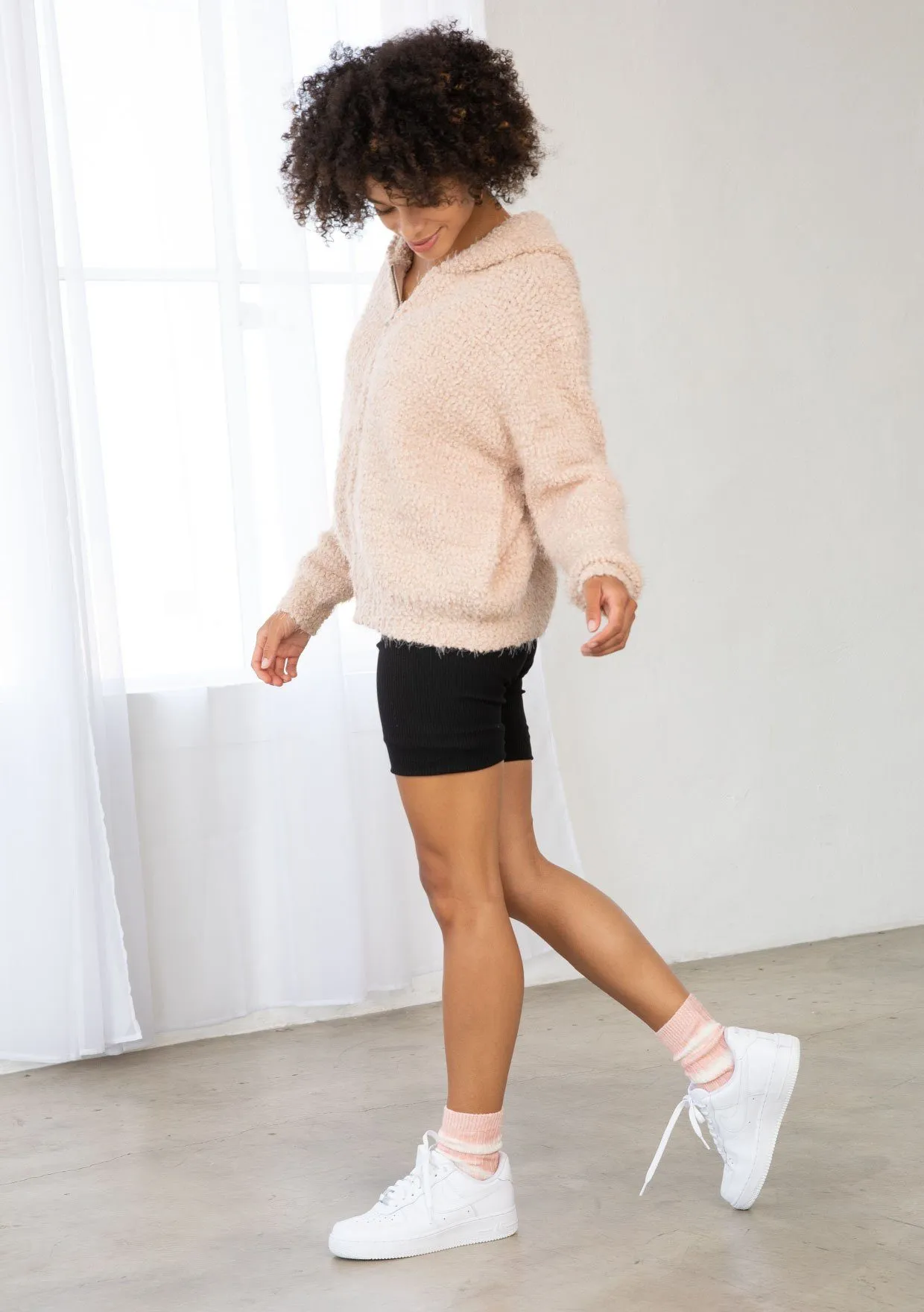 Bear Hug Fuzzy Hoodie