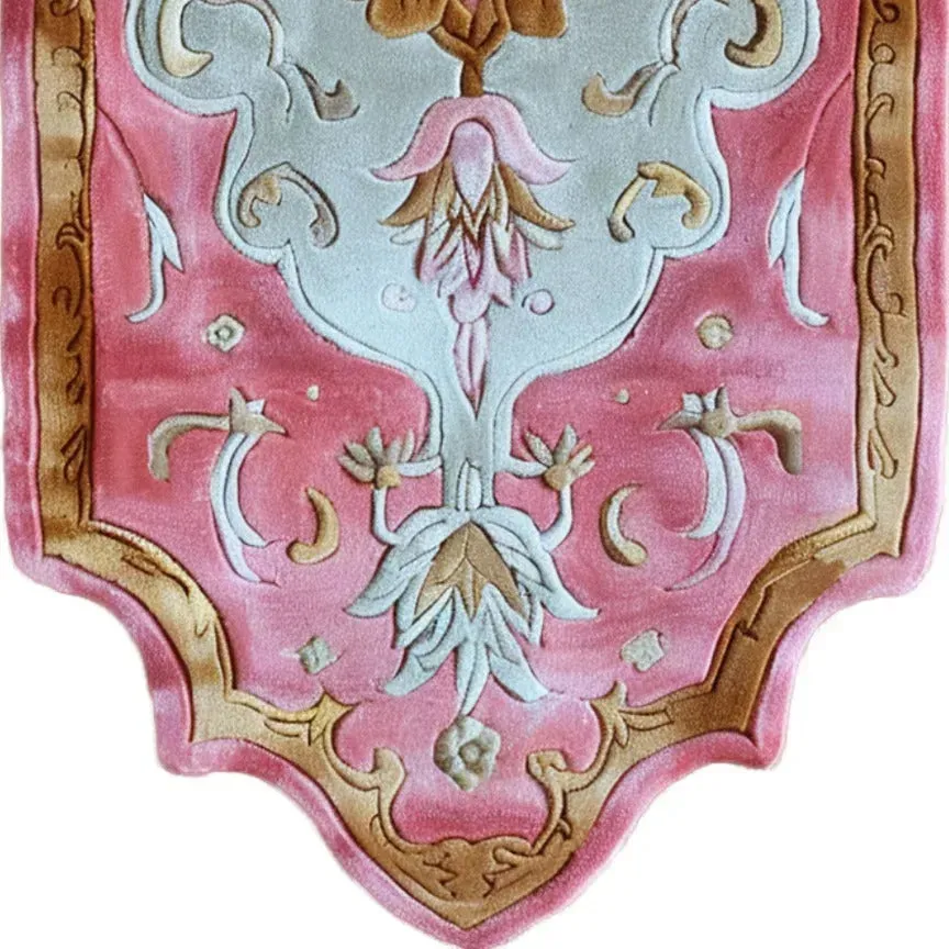 Blush Luxe Hand Tufted Wool Rug Runner