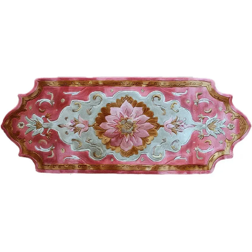 Blush Luxe Hand Tufted Wool Rug Runner