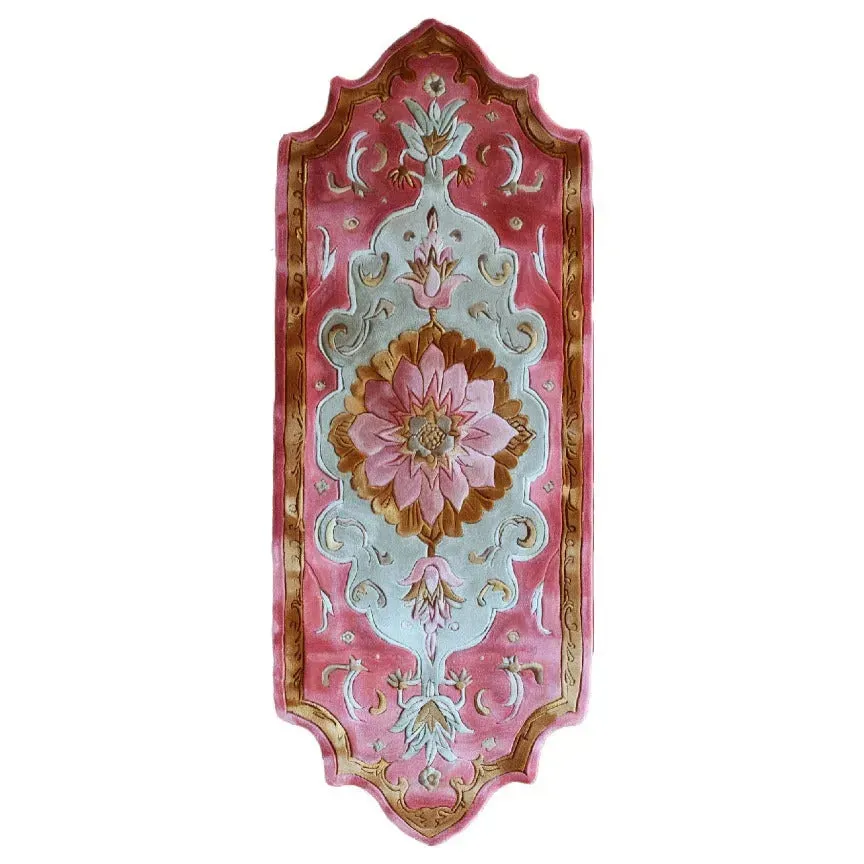Blush Luxe Hand Tufted Wool Rug Runner