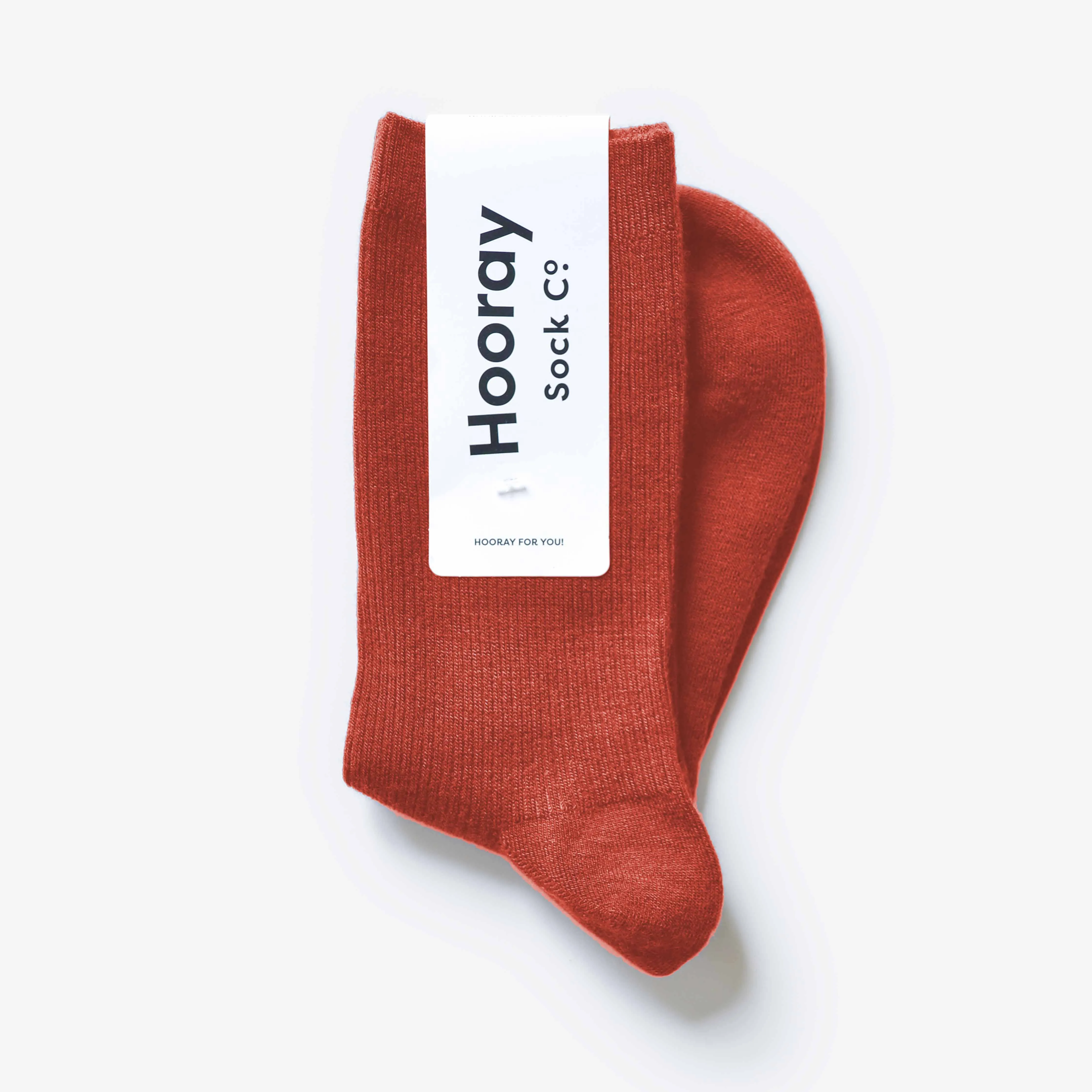 Burnt Orange (Merino Wool): Small (Women's 4 - 10)