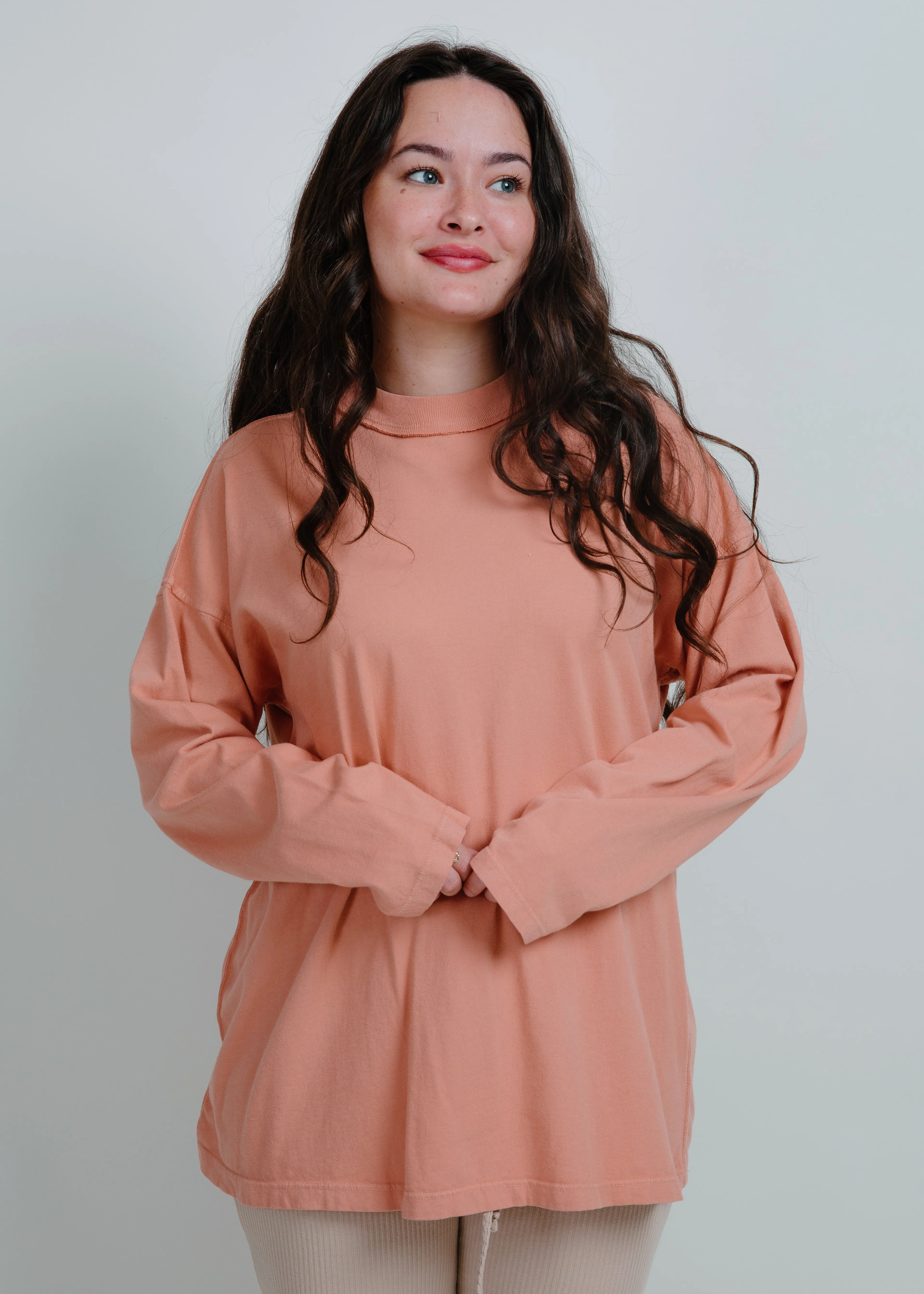 Campfire Pullover - Salmon