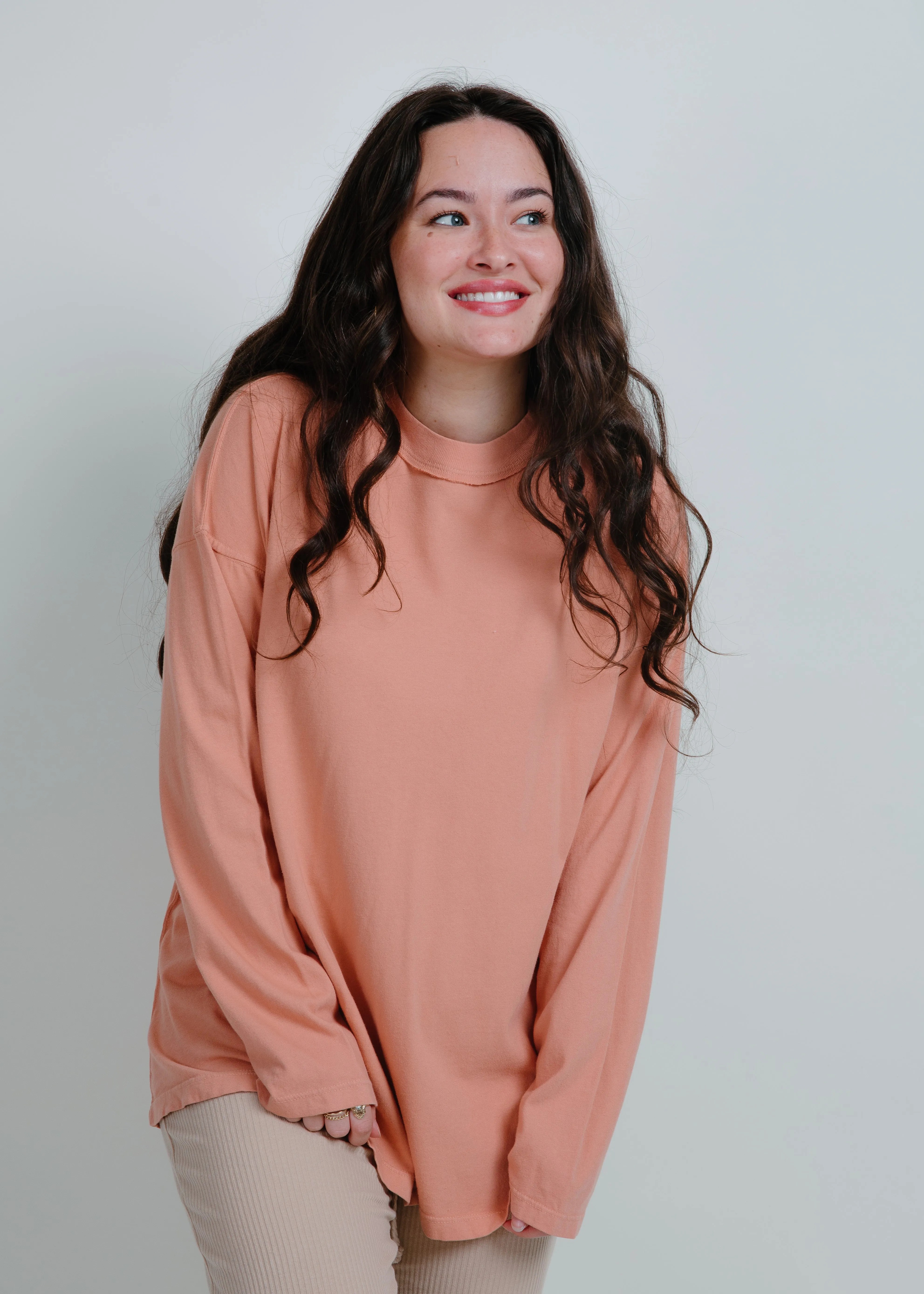 Campfire Pullover - Salmon
