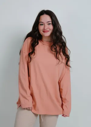 Campfire Pullover - Salmon