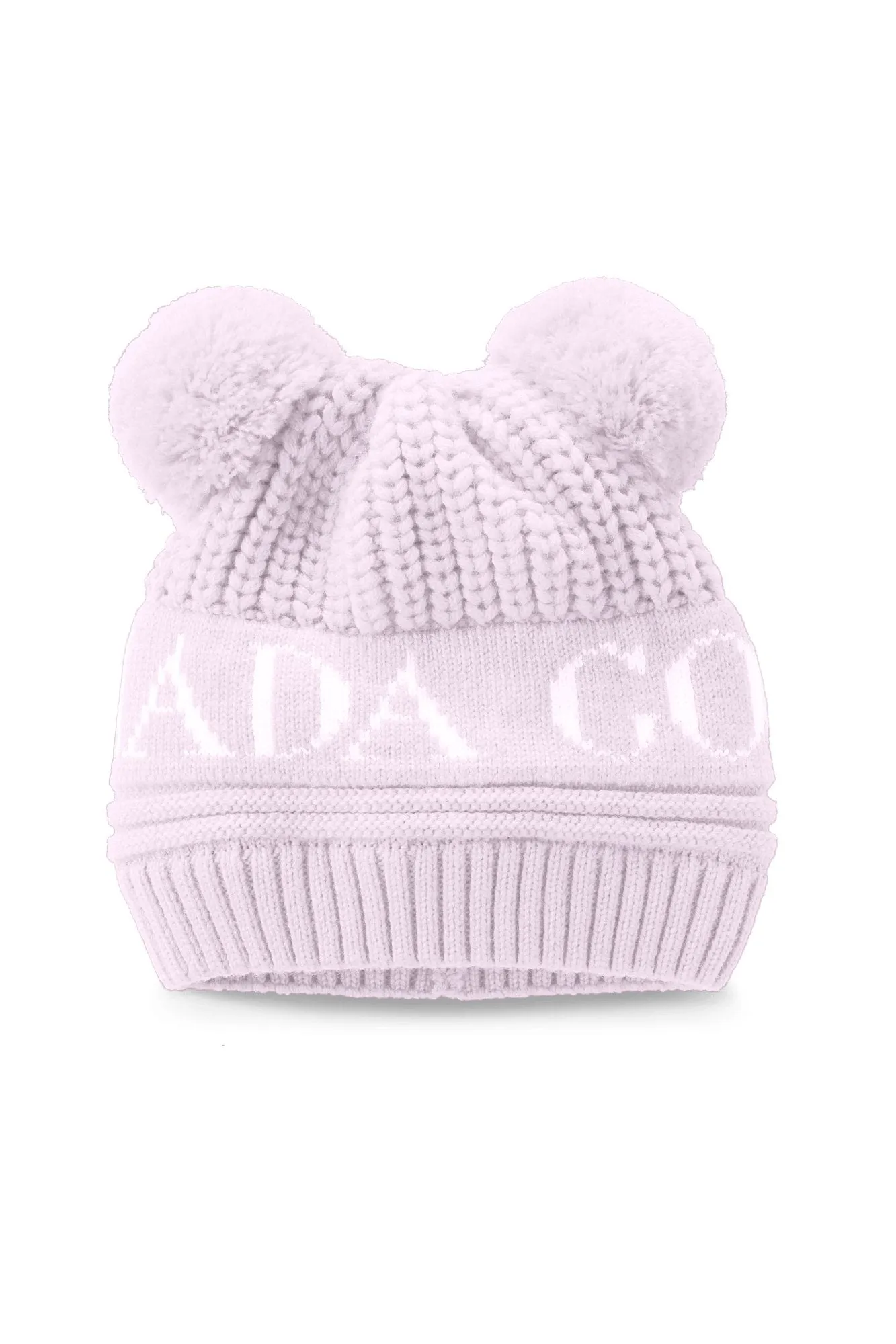 Canada Goose Baby Double Pom Hat - Soft Pink
