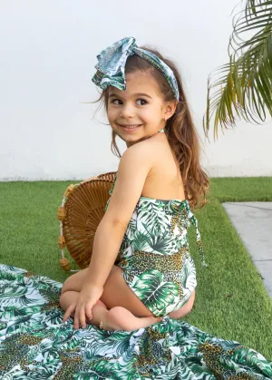 Can't Be Domestic Kids  Coverup Green