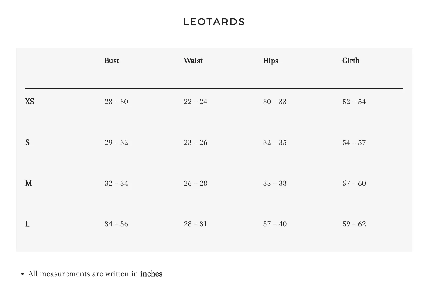 Cara Leotard Black