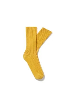 Cashmere Socks in Marigold