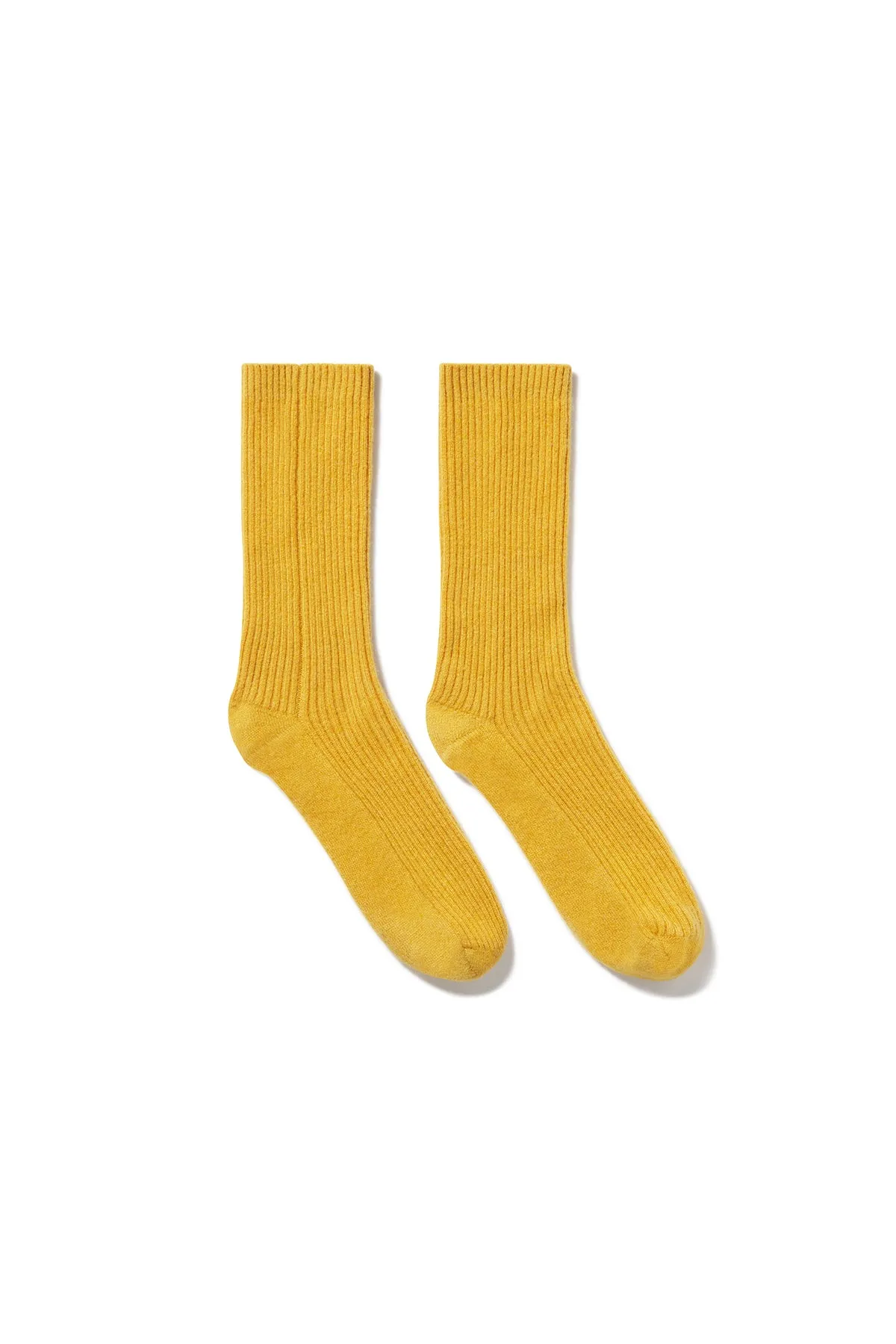 Cashmere Socks in Marigold