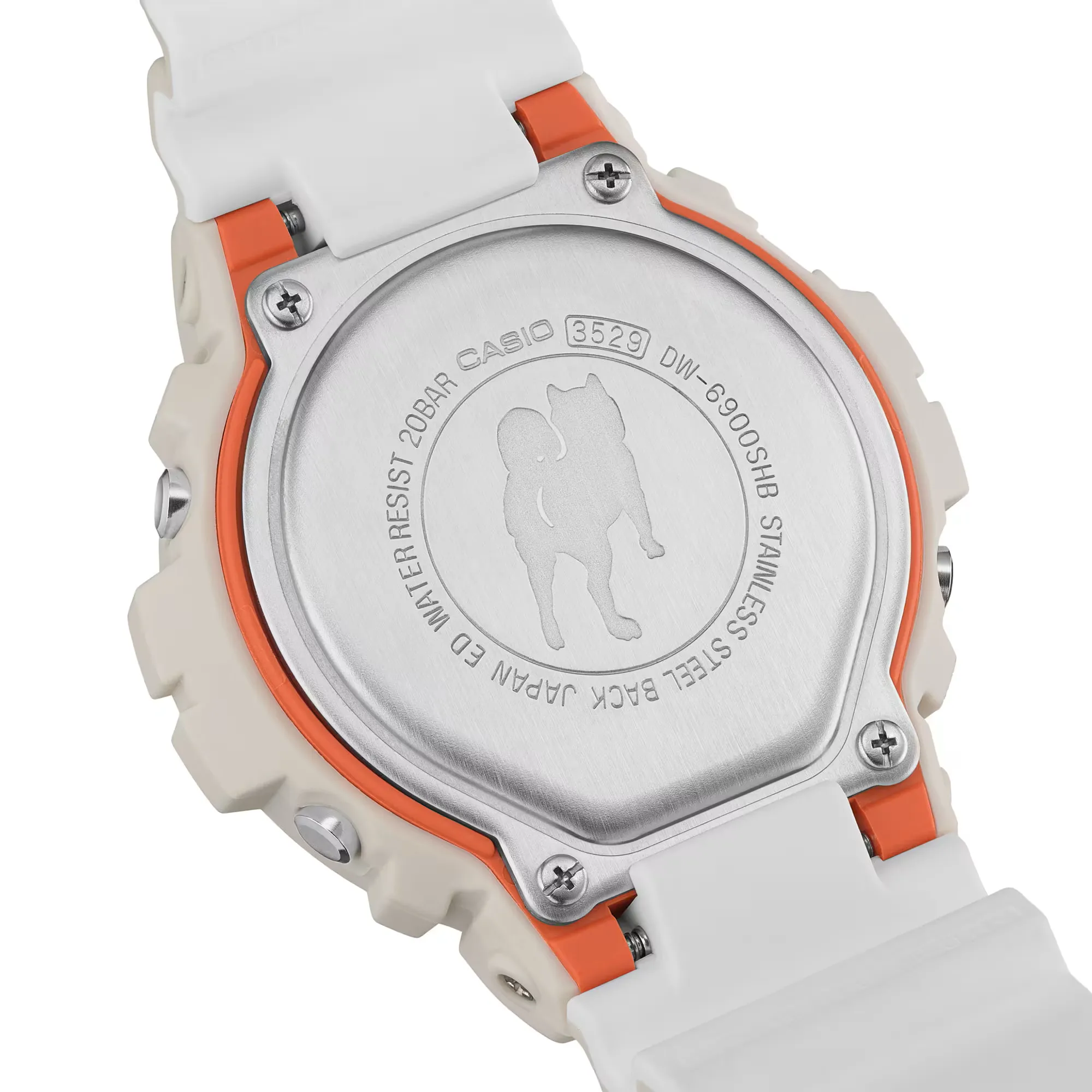Casio G-Shock 6900 Series "White Shiro-Shiba" DW-6900SHB-7