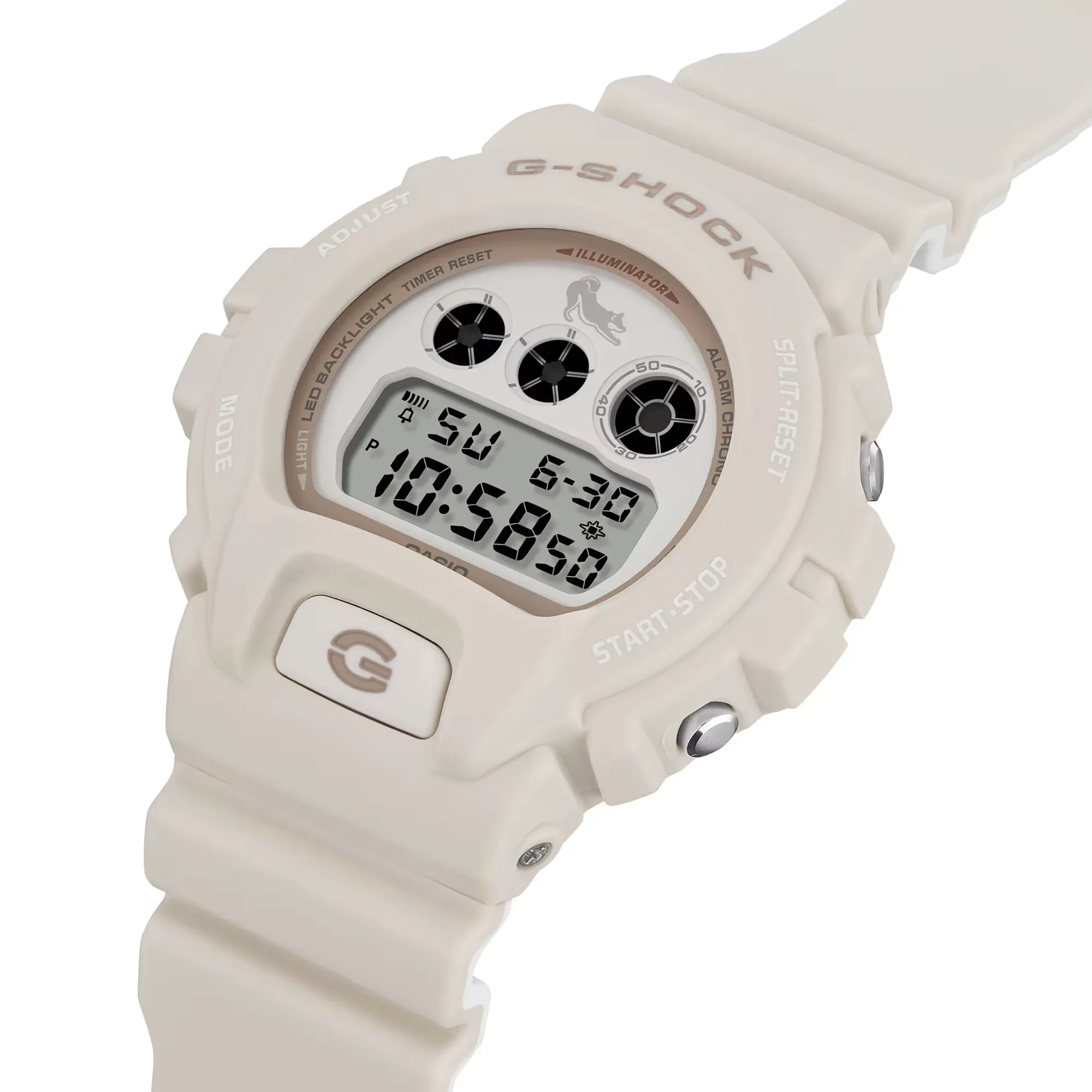 Casio G-Shock 6900 Series "White Shiro-Shiba" DW-6900SHB-7