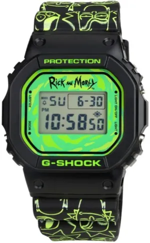 Casio G-Shock X RICK and MORTY 5600 Series Special Collaboration Model DW-5600RM21-1
