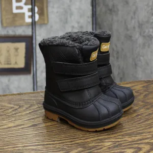 Cat & Jack Toddler Boys Denver Winter Boots 88236548 Black 5T