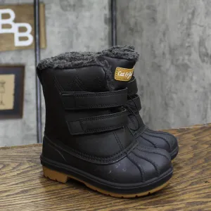 Cat & Jack Toddler Boys Denver Winter Boots 88236548 Black 9T