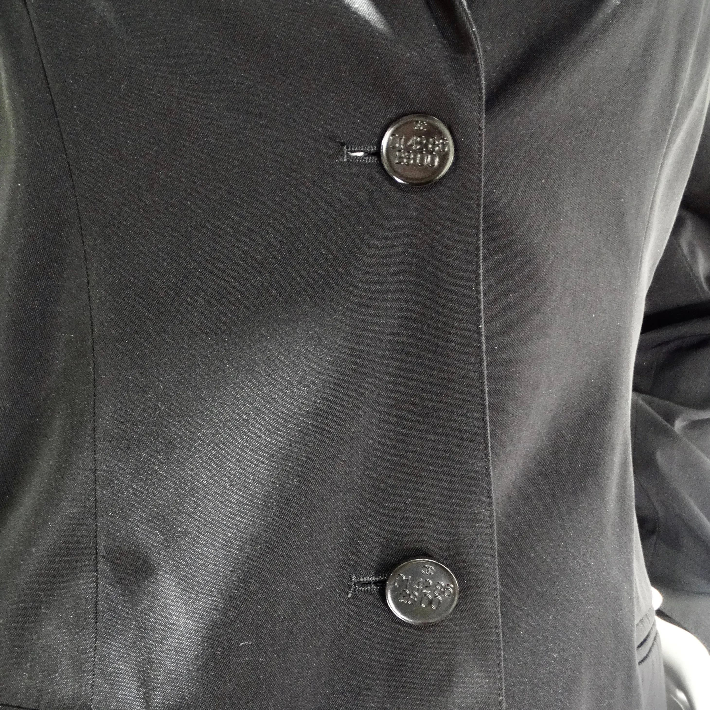 Chanel 1998 Black Blazer