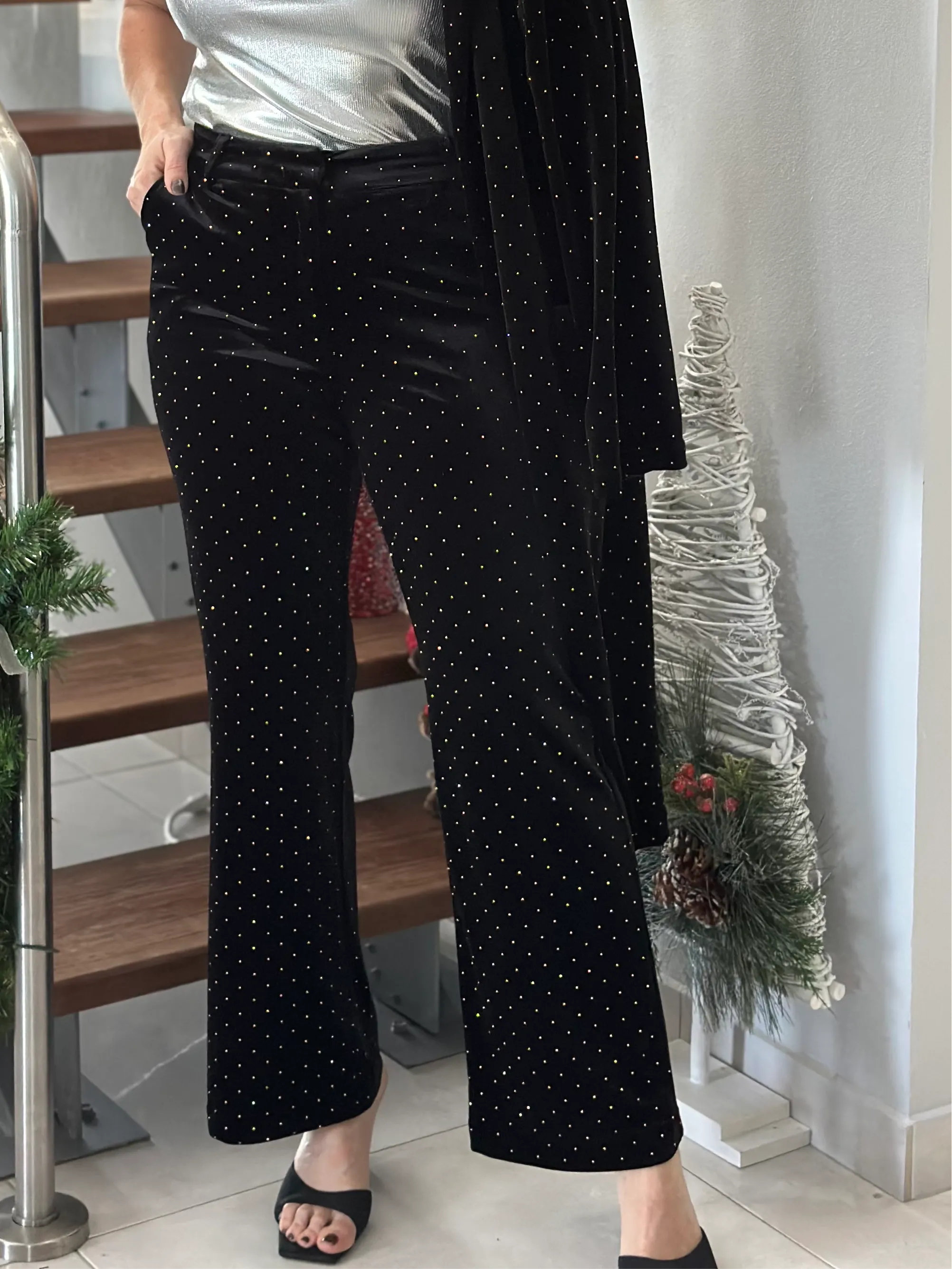 Charlotte Elegant Black Pant