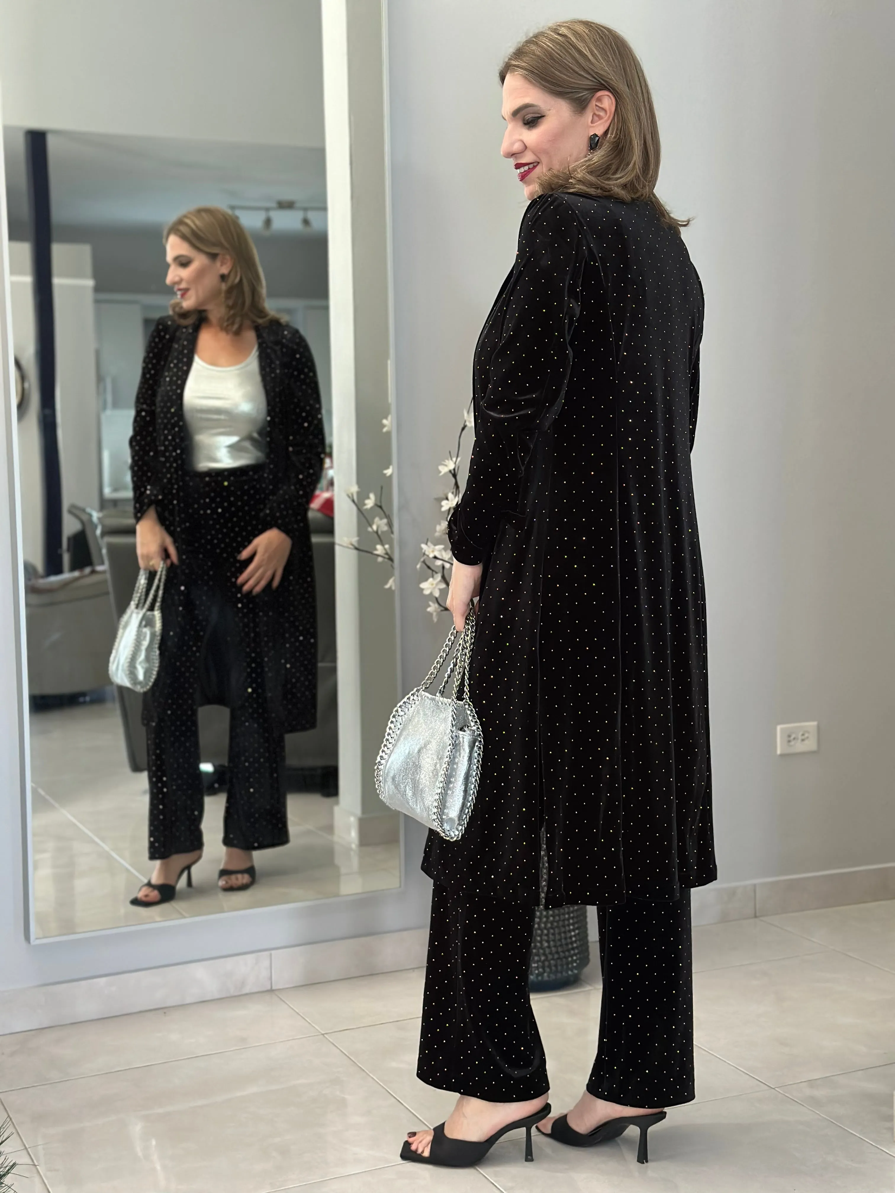 Charlotte Elegant Black Pant