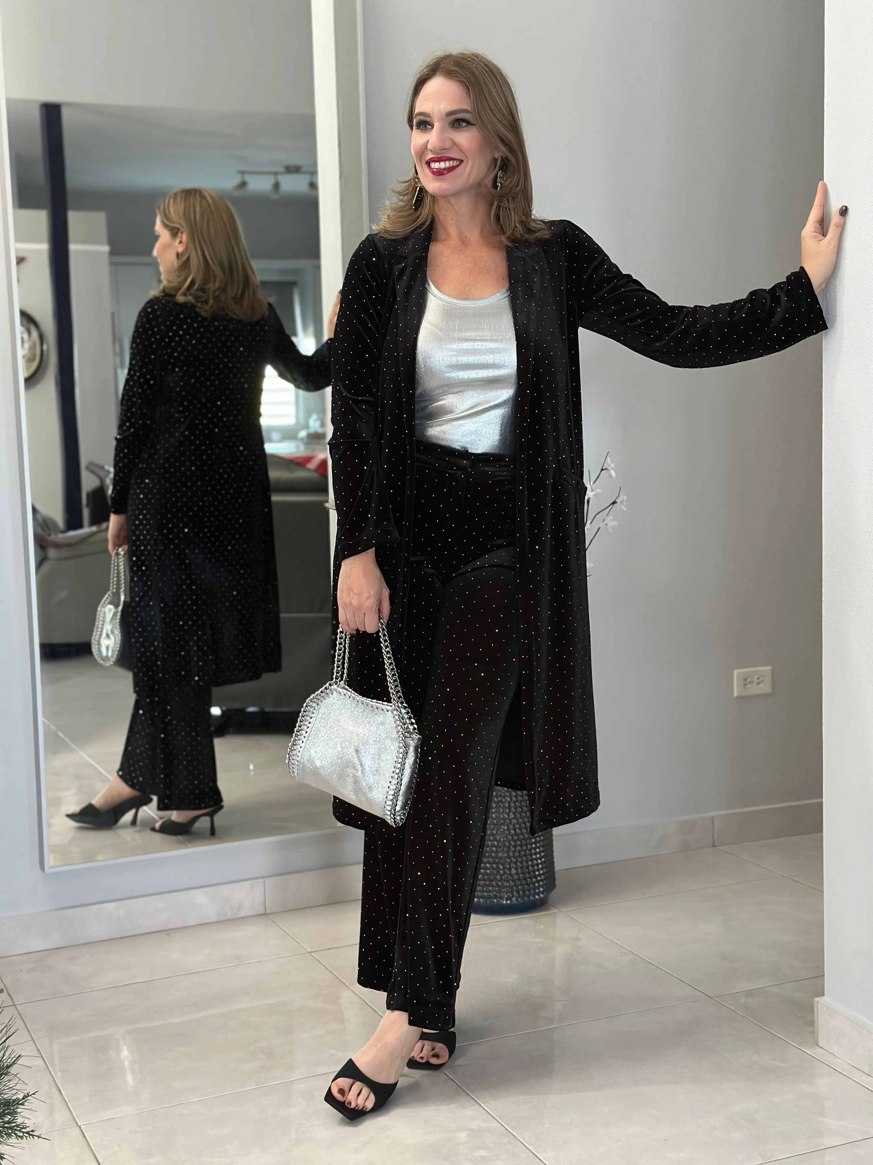 Charlotte Elegant Black Pant