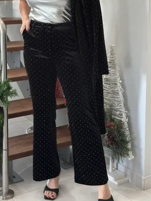 Charlotte Elegant Black Pant
