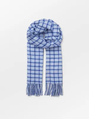Check Crystal Scarf