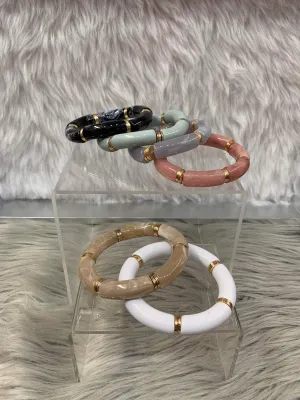 Chunky Bracelets: Multi