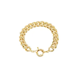 Chunky Cuban Toggle Chain Bracelet