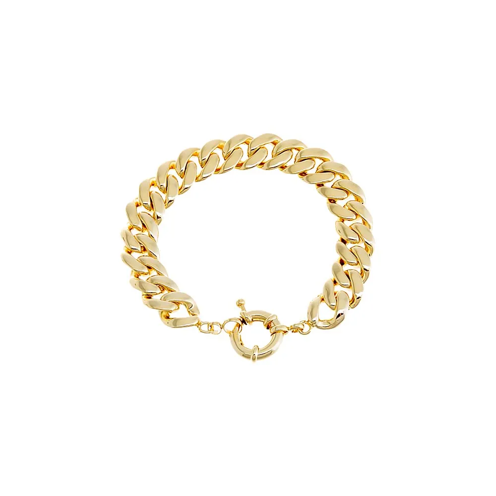Chunky Cuban Toggle Chain Bracelet