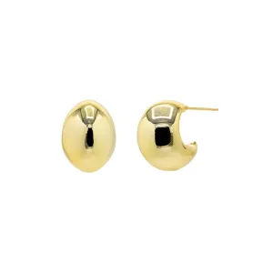 Chunky Graduated Hoop Earring